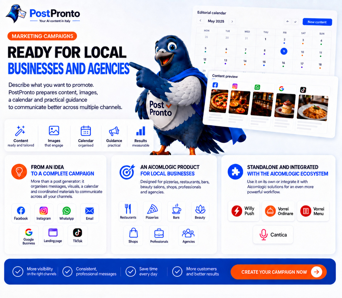 PostPronto marketing campaigns