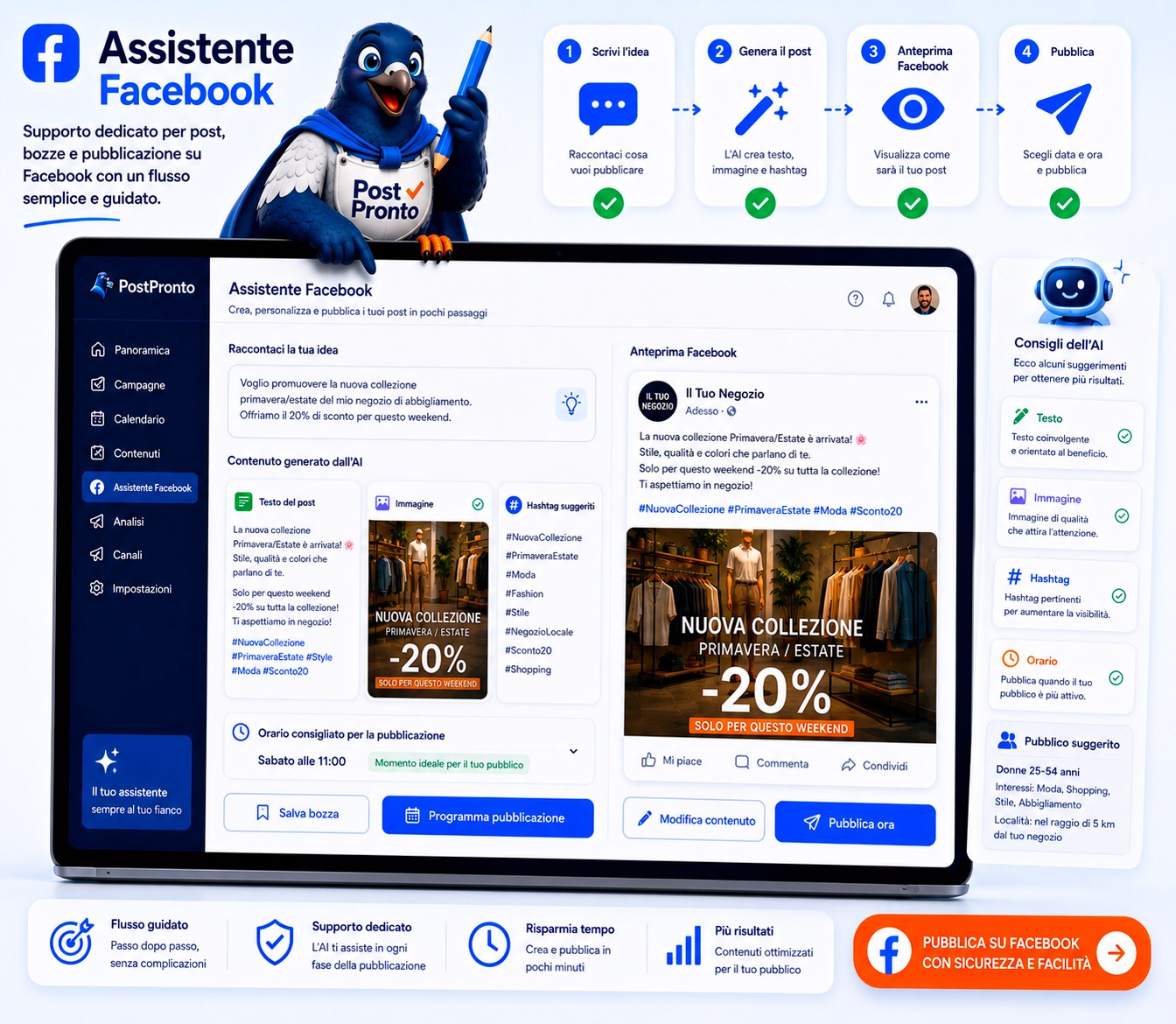 PostPronto - campagne marketing per attività locali