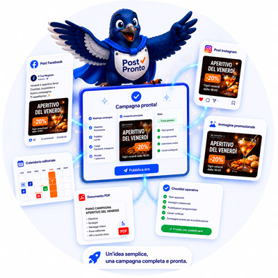 PostPronto - campagne marketing per attività locali