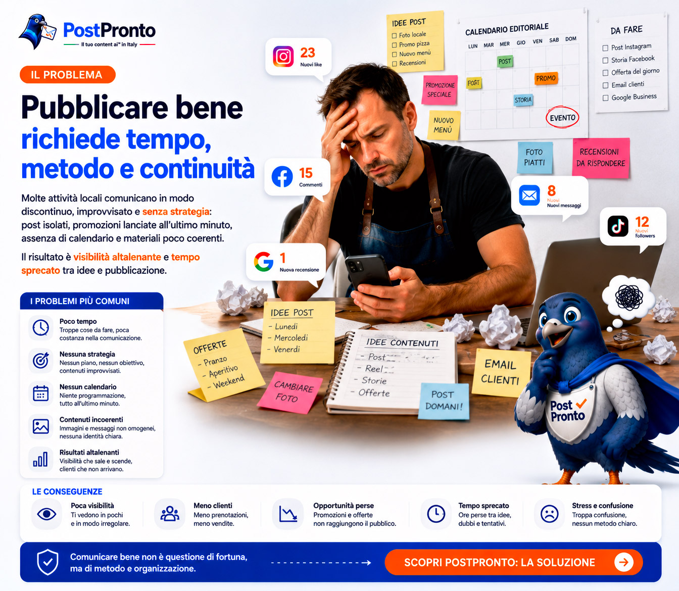 PostPronto - campagne marketing per attività locali