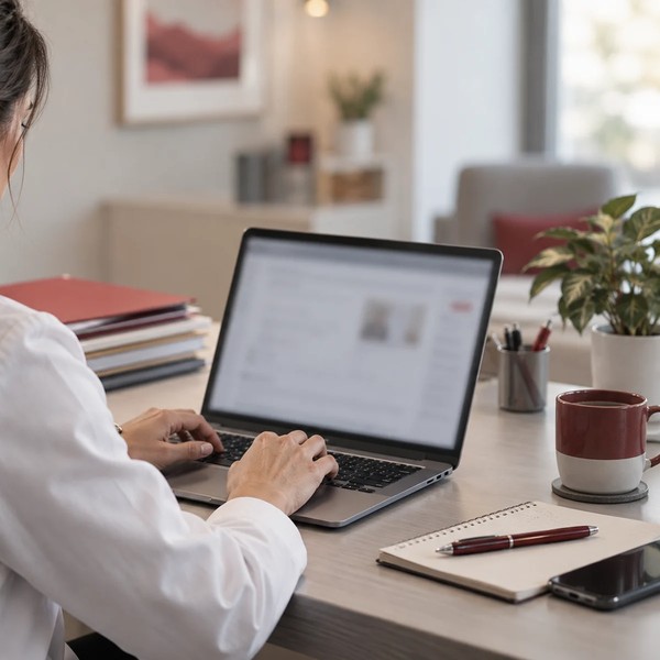 Research documents and tools in a professional setting