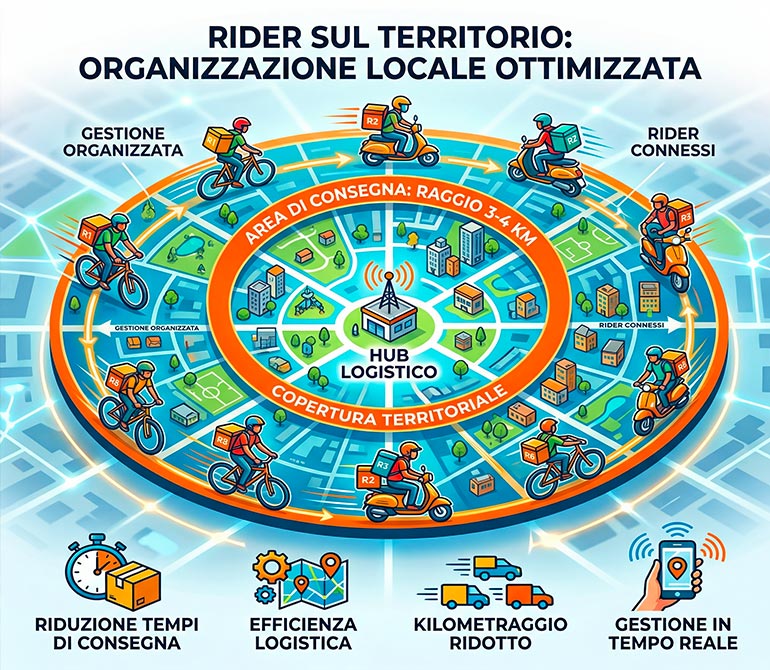 rider sul territorio