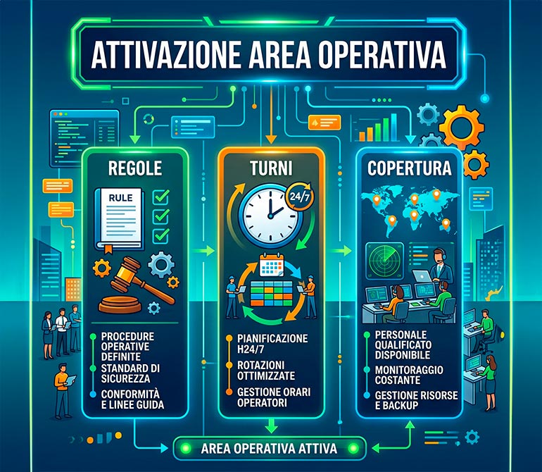 attivazione aere operativa