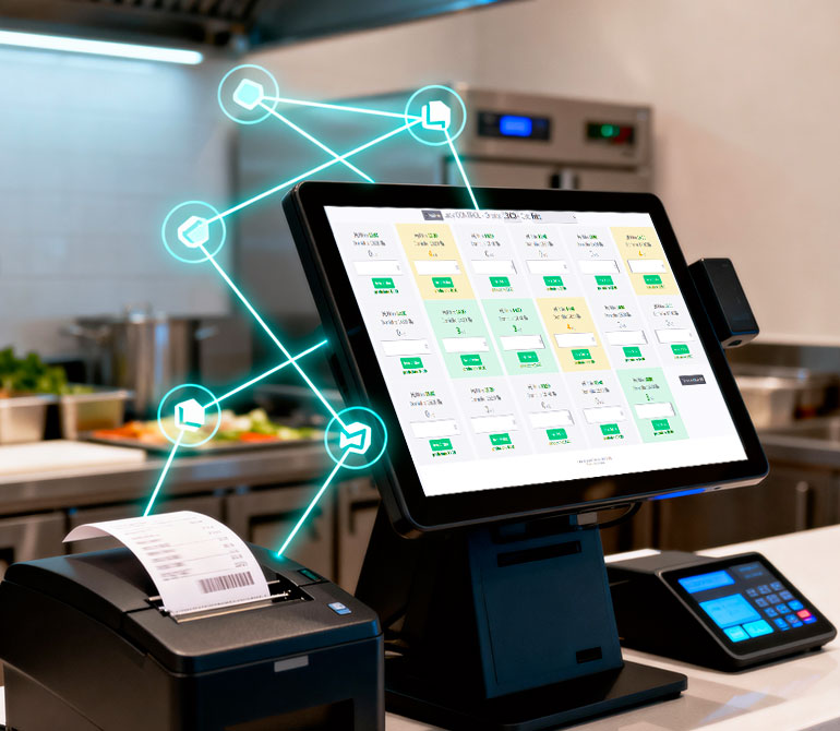 Ordine in cucina e in cassa