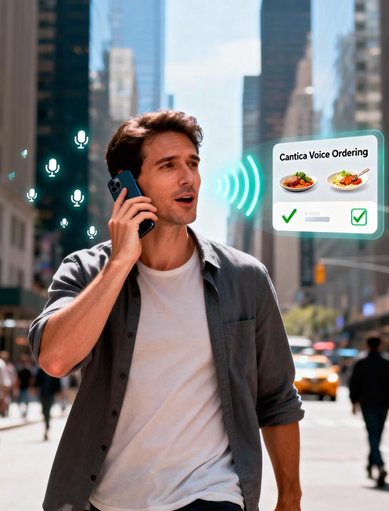 Cantica Voice Ordering per ristoranti