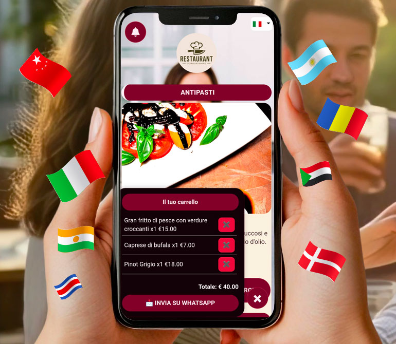 Il cliente compila il carrello