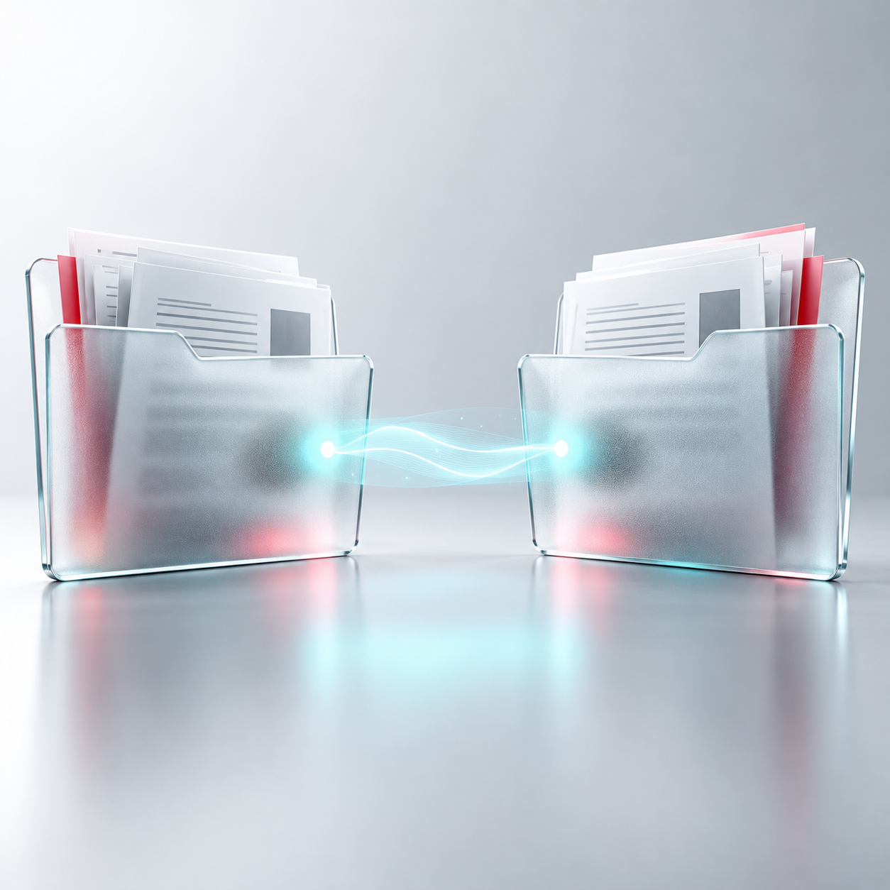 Protected document exchange